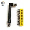 Venta Caliente Cruzada PH2 Magnético Antideslizante Phillips Juego de Puntas para Destornillador Puntas de Destornillador Socket L Driver de Esquina Junta Universal Eje Flexible