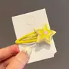 Accesorios para el Cabello Dopamina Estrella Amarilla Pinza para el Cabello para Niñas 2026 Nuevo Estilo Pasador Pasador Pequeño Pinza para el Cabello Adorno para el Cabello