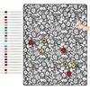 Manta multifuncional, dibujada a mano, en blanco y negro, para uso doméstico, adecuada para siestas, venta al por mayor, con dibujos lineales, diseños casuales, DIY y creativos