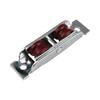 Acessórios de hardware moldura de roda cromada janela de correr porta e janela moldura de roda fixa ranhura dupla porta e janela polia processamento