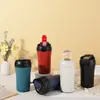 Copo de Café Americano Duplo Bounce de Alta Cor Aço Inoxidável 304 Copo Térmico Portátil Compacto Moderno Ventosa