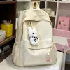Mochila linda y elegante para estudiantes mujeres, gran capacidad, ligera, simple, adecuada para ir al trabajo/escuela, para estudiantes de secundaria, preparatoria y universidad