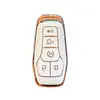 Adecuado para Cubierta de Llave Ford Taurus Modelos 17-18 Explorer Mustang Estuche para Llave de Coche para Mujeres