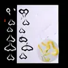 Chan Hua Dibujo de Patrón de Modelo de Papel Tarjeta de Corte Papel Pieza de Papel Plantilla de Modelo de Papel Paquete de Materiales para Pasador de Cabello DIY Accesorios para el Cabello 1