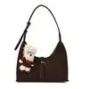Bolso de Hombro de Lujo Romántico Estilo Francés para Mujer Otoño 2025 Bolso Simple para el Día a Día Tipo Bollo Bolso de Hombro Versátil y de Moda
