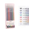 Bolígrafos de Gel con Purpurina de Colores, Bolígrafos de Acuarela, Bolígrafos Fluorescentes, Cuadernos para Estudiantes, Marcadores para Graffiti Infantiles, Papelería al por Mayor