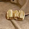 Pulseira Elástica de Acrílico com Costura Degradê, Simples e Fashion, Pulseira Estilosa e Elegante, Sensação de Luxo Leve e de Alta Qualidade, Joias para Atacado