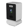 Câmera de Vigilância de Cartão Lente Grande Angular Câmera Pan-Tilt Câmera de Vigilância 2MP Wi-Fi Vigilância Doméstica Visão Noturna de Luz Dupla