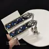 Pasador de Pelo con Borla de Campana de Diamante Azul para Mujer, Accesorio para el Cabello Exquisito de Gama Alta, Pinza para el Cabello de Estilo Antiguo, Pinza para el Flequillo, Pinza BB