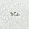 Brincos de Golfinho em Liga de Titânio G23 F-136 Joias Studs para Osso da Orelha de Baleia Studs para Lábio Acessórios Joias de Desenho Animado
