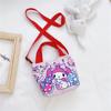 Bolso de oso de bayas para niños, primavera y verano 2023, bolso de lona fácil de combinar, bolso de hombro, bolso de mano, bolso casual bonito.