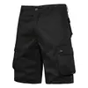 Shorts de Cuadros Completos Negros para Hombre, Ropa de Verano Exterior, Marca de Streetwear de Moda, Holgados Casuales, Bermudas de Playa para Hombre