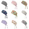 Gorro Quirúrgico para Mujer de Algodón Estampado para Enfermera de Sala de Operaciones Esmerilado para Postparto Quimioterapia Cobertura para la Cabeza Gorro Dental Oral para Doctor Hombres
