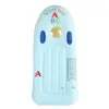 Tabla de surf inflable personalizada de PVC engrosado para niños con doble asa, tabla de surf inflable plegable de verano
