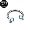 Anillos para Labios en Forma de C Herradura Populares Europeos y Americanos Transfronterizos, Pendientes, Joyería para Piercings, Joyería para Piercings Corporales Venta al por Mayor