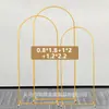 Arco Rectangular de Boda Amazon, Forma de Arco de Globos, Arco de Hierro, Diseño de Patio Exterior, Soporte para Boda en Césped