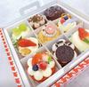 Caja Alta para Pasteles Piedra de Perro Roja Mafen de 9 Granos Caja de Regalo Portátil Caja de Empaque Transparente para Postre Merienda de la Tarde