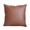 Almohada de Piel de Vaca Suave Lujo Ligero Almohada Lumbar Cojín de Tela Tecnológica para Sofá de Sala de Estar Habitación de Muestra Almohada de Piel Graneada