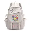 Mochila Anime Desenho Animado Bocchi the Rock, Pedra Solitária, para Meninas, Alunos do Ensino Fundamental e Médio, Bolsa de Ombro Duplo de Grande Capacidade