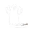Fábrica de Fios de Luz LED Patenteados Venda Direta Personalizado Halloween LED Fantasma em Movimento Luzes de Neon Atacado
