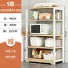 Estante de almacenamiento para cocina, de varios niveles, para uso doméstico, un organizador versátil para ollas, sartenes, platos y accesorios de horno de microondas