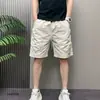 Moda Verano Nuevo Delgado Transpirable Modernos Hombres Casual Simples Versátiles Deportes Color Sólido Pantalones Cortos