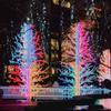 Luces de Árbol Luminoso LED Luces de Cadena de Colores Exterior Impermeable Luces de Paisaje Jardín Patio Luces de Árbol de Simulación LED