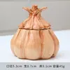 Lindo Bote para Té de Ajo, Maceta Hidropónica Doméstica, Cenicero con Tapa Creativa, Cenicero de Cerámica con una Textura Única