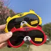 Óculos de Sol Infantis Tigre Pequeno Silicone Biopheles Formato Fofo Óculos de Sol para Bebê Venda Quente Transfronteiriça Óculos de Sol de Desenho Animado Tendência