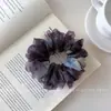 Scrunchie Pequeno de Cetim de Alta Qualidade Estilo Francês, Simples e Elegante, Elástico de Cabelo de Alta Elasticidade para Coques e Rabos de Cavalo