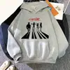 Sudadera con capucha Rogue Estampado de banda de música Sudadera con capucha casual para mujer Sudadera con capucha Hip-Hop Jersey Harajuku