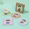 Posavasos de Cerámica Lu Xun, Posavasos Creativo Aislante del Calor, Posavasos para Trabajadores para Aliviar el Estrés, Regalos Culturales y Creativos, Regalos de Cumpleaños, Personalización del Fabricante