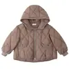Chaqueta acolchada de algodón para niños con forro polar, abrigo acolchado grueso de algodón con capucha para niñas y niños, nueva chaqueta acolchada para bebé de otoño e invierno 2026