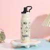 Taza deportiva portátil con ventosa linda de primavera de venta caliente personalizada, nueva taza termo de acero inoxidable 316 transfronteriza