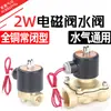 Válvula de Ar com Bobina Totalmente de Cobre Válvula de Água Normalmente Fechada 2W-160-15 1/2 Polegada 3/4 Polegada 1 Polegada 2 Polegadas 220V 24V Válvula Solenoide