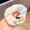 2025 Nuevo Otoño e Invierno Felpa Estilo Coreano Gato de Dibujos Animados Lazo para el Cabello Diadema Linda para Niña Que No Daña el Cabello