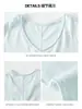 Camiseta de manga corta lisa de color sólido, cuello en V, estilo coreano, holgada, talla grande, para mujer, nuevo modelo verano 2026, top casual, simple, versátil