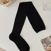 Meias Acima do Joelho Uniforme JK Japonês Suxinaimin, Meias Longas Brancas Puras em Estilo Escolar, Modelo Básico Versátil para Meninas, Proteção Solar