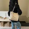 Bolso tote tejido de alta costura estilo coreano para mujer, nuevo bolso de hombro casual de verano 2026, bolso de axila elegante de gran capacidad