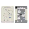 Adesivo Lateral de Cachorro com Bolinhas Rosa para iPad air 8/7/6 Case Protetor para Tablet Pro 11/13 Fofo 10ª Geração