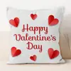 Cojín Sencillo Moderno para el Día de San Valentín, Cojín Estilo Nórdico para Oficina en Casa, Cojín Decorativo para Respaldo de Sofá en la Sala de Estar