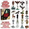 Transfronterizo 2025 Nuevo Calendario de Adviento Navideño Calendario de Adviento Navideño Caja Sorpresa Navideña