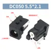 Enchufe de alimentación DC DC Socket DC005 002 Interfaz de 5.5*2.1/2.5MM Socket Hembra Conector Macho