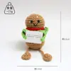 Amazon Transfronterizo Producto Nuevo Muñeca Tejida de Frutas de Lana Animal Taza de Cerveza Muñeca de Ganchillo Hecha a Mano Linda Producto Terminado