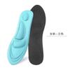 Plantillas de Masaje 4D Transpirables para Hombres y Mujeres Soporte de Arco Pie Esponja Transpirable Elástico Masajeador Stall Plantillas