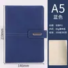 Set de cuaderno de negocios transfronterizo con logotipo personalizado, bloc de notas de oficina con hebilla Lincoln, caja de regalo con taza térmica y regalo de acompañamiento