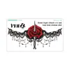 Colección Rui Ka Long: Pegatinas de Tatuaje con Patrón Seductivo para Clavícula y Pecho, Pegatinas de Tatuaje Sexy, Diseño Floral de Larga Duración con un Toque de Lujo