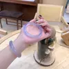 Pulsera Popular de Piedra Ojo de Gato Xiaohongshu al por Mayor para Mujer, Pulsera de Barra Plana, Joyería para Mujer, Regalo de Tienda de Oro, Artículos para Transmisión en Vivo en Puesto Callejero