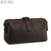Bolsa de Almacenamiento para Cosméticos de Piel de Vaca de Primera Capa Transfronteriza, Bolsa de Almacenamiento Portátil Multifuncional, Cartera de Mano para Hombre, Billetera para Monedas de Cuero Genuino