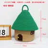 Cesta de Almacenamiento para Pastel de Muñeca Divertida Juguetes para Niños Cesta Tejida de Cuerda de Algodón de Dibujos Animados Caja Organizadora de Bocadillos para Escritorio de Sala de Estar